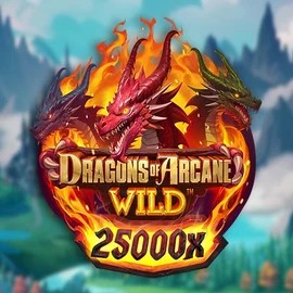 Dragons of Arcane Wild slot visual from Foxium available on slotsgems.ro