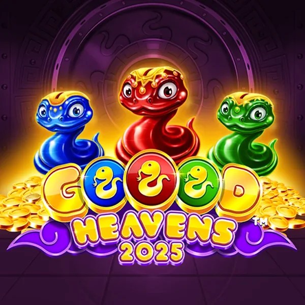 Goood Heavens logo by Rarestone Gaming at SlotsGem Casino