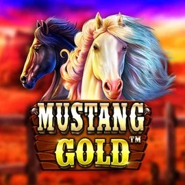 Mustang Gold game by Pragmatic Play – logo hosted on SlotsGem Casino