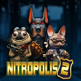Nitropolis 2 slot logo by ELK Studios at SlotsGem Casino
