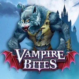 Slots logo of Vampire Bites from Amusnet Interactive at SlotsGem Casino